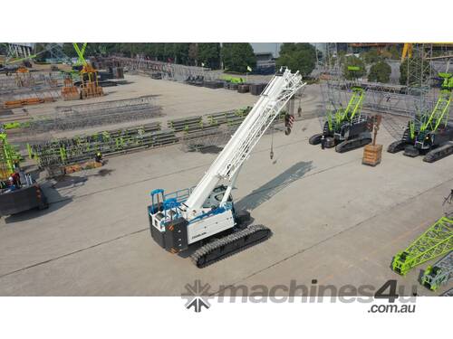 caption Zoomlion 90T Telescopic Crawler Crane ZCT900V - Unmatched Lifting Capacity
