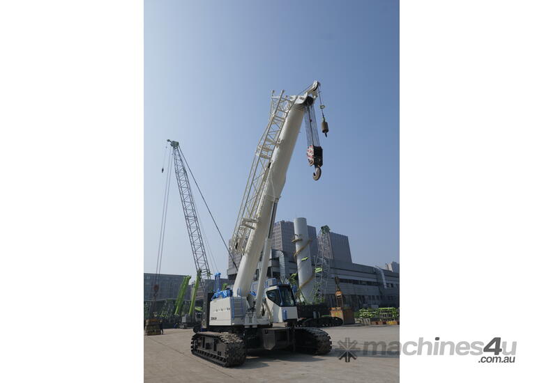 caption Zoomlion 90T Telescopic Crawler Crane ZCT900V - Unmatched Lifting Capacity