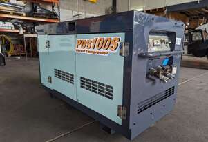 100 CFM AIRMAN AFTERCOOLED SILENCED SCREW COMPRESSOR PERFECT CONDITION