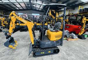 MXG XE10S Mini Excavator(1ton) Diesel Koop Engine Swing Boom main ram at back of boom local stock