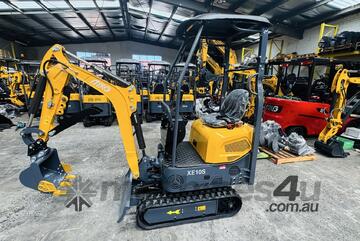 MXG XE10S Mini Excavator(1ton) Diesel Koop Engine Swing Boom main ram at back of boom local stock