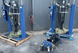 Nordson RHINO XD 9007732 200L Polyurethane Monomer drum unloader pair XD2 65:1