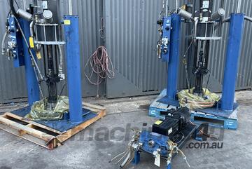 Nordson RHINO XD 9007732 200L Polyurethane Monomer drum unloader pair XD2 65:1