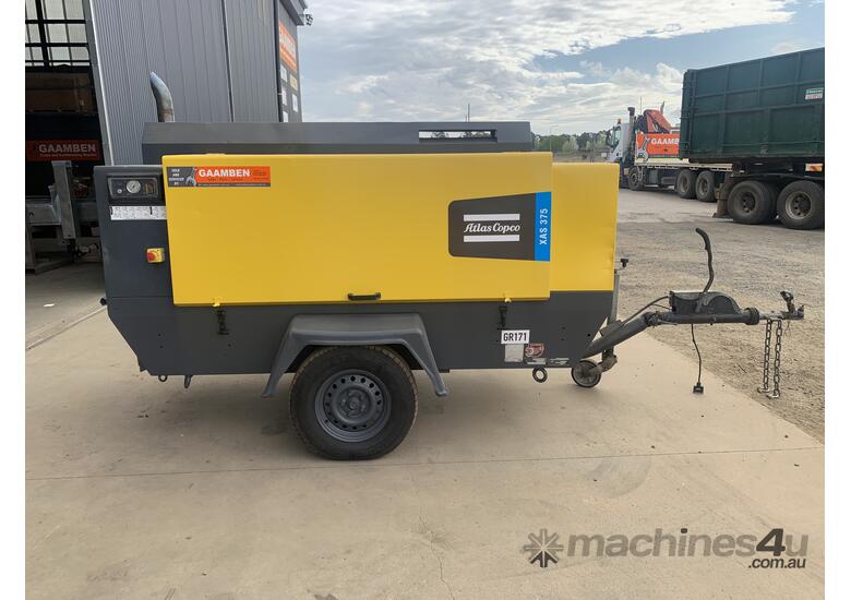 caption GAAMBEN - ATLAS COPCO COMPRESSOR XAS375 -