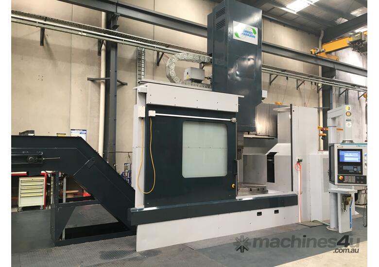 caption Vertical Borer CNC/ Vertical Turning Lathe, VTL with ATC