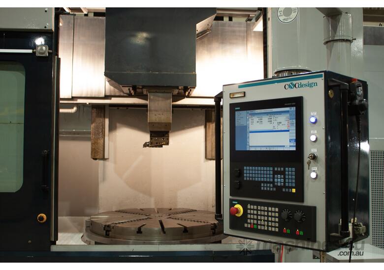 caption Vertical Borer CNC/ Vertical Turning Lathe, VTL with ATC