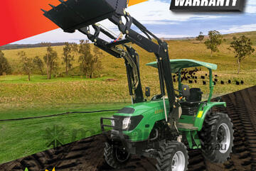 AgKing - 40HP Tractor ROPS 4WD AK404 with FEL & 4in1 Bucket - Packages Available