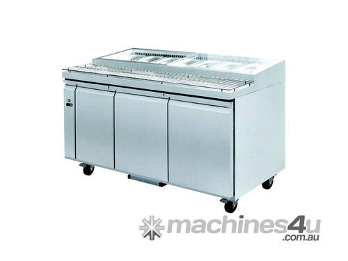PWB150 three door DELUXE Pizza Prep Bench