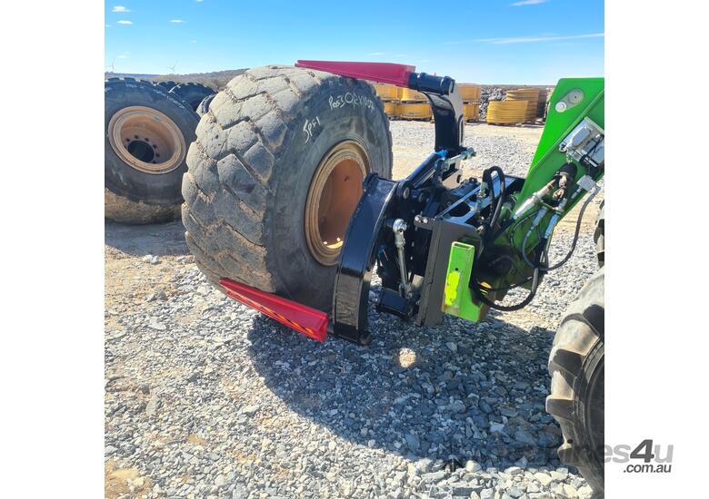 caption Powertech Tyre Handler 3000 - The Ultimate Solution for Optimizing Tyre Handling Operations!