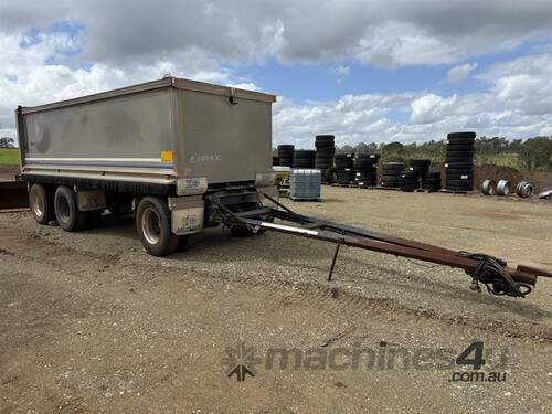 2012 TEFCO 3 AXLE DOG TRAILER