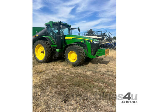 caption John Deere 8R 340 FWA/4WD Tractor