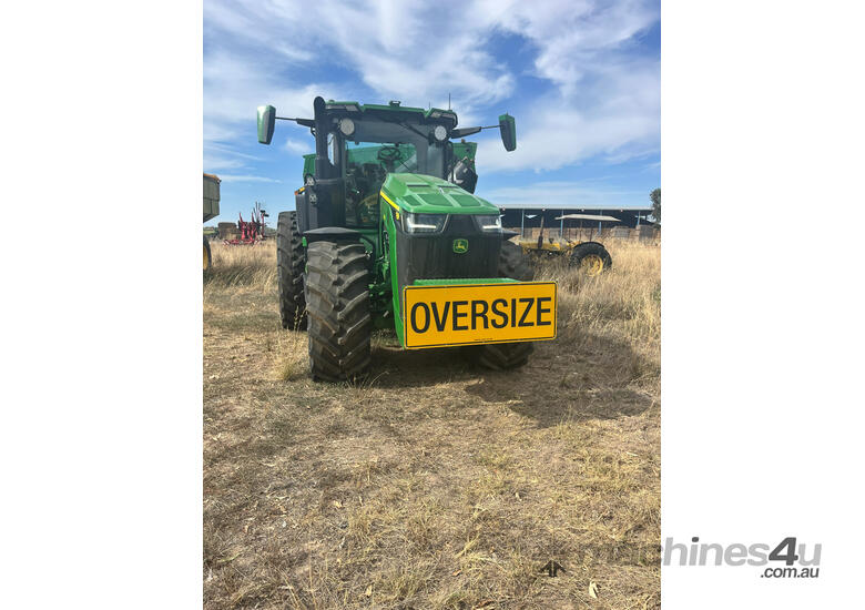 caption John Deere 8R 340 FWA/4WD Tractor