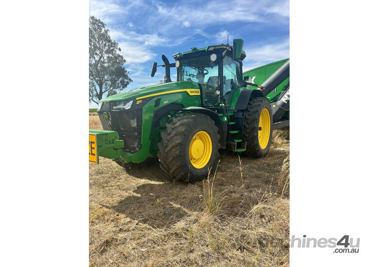 caption John Deere 8R 340 FWA/4WD Tractor