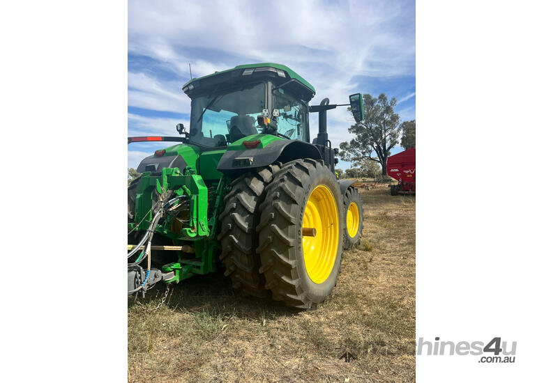 caption John Deere 8R 340 FWA/4WD Tractor