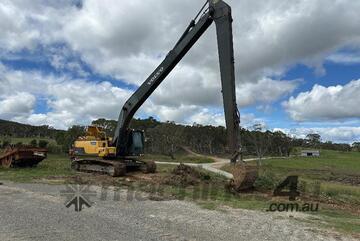 VOLVO EC250DLR LONG REACH EXCAVATOR.