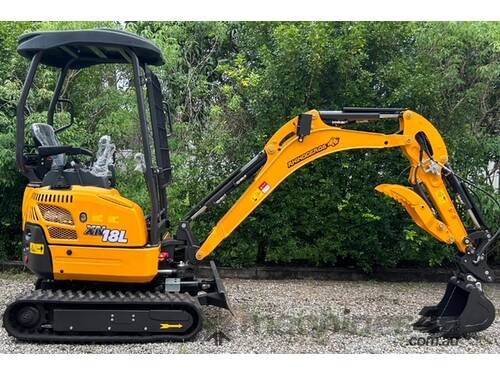 caption NEW Rhinoceros XN18L mini Excavator KUBOTA Diesel engine