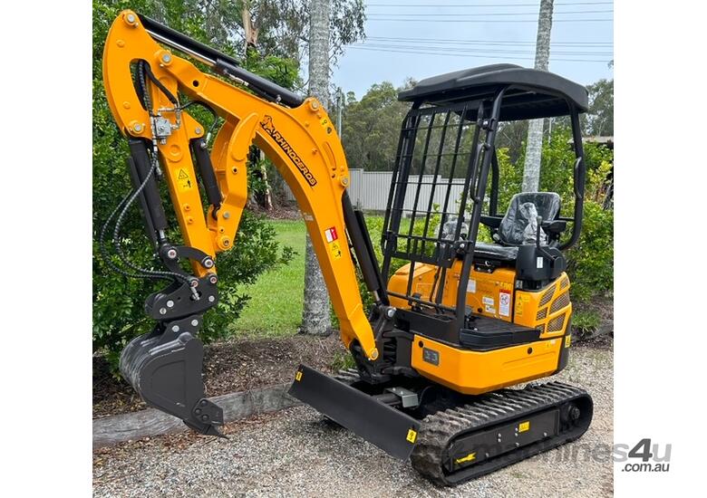 caption NEW Rhinoceros XN18L mini Excavator KUBOTA Diesel engine