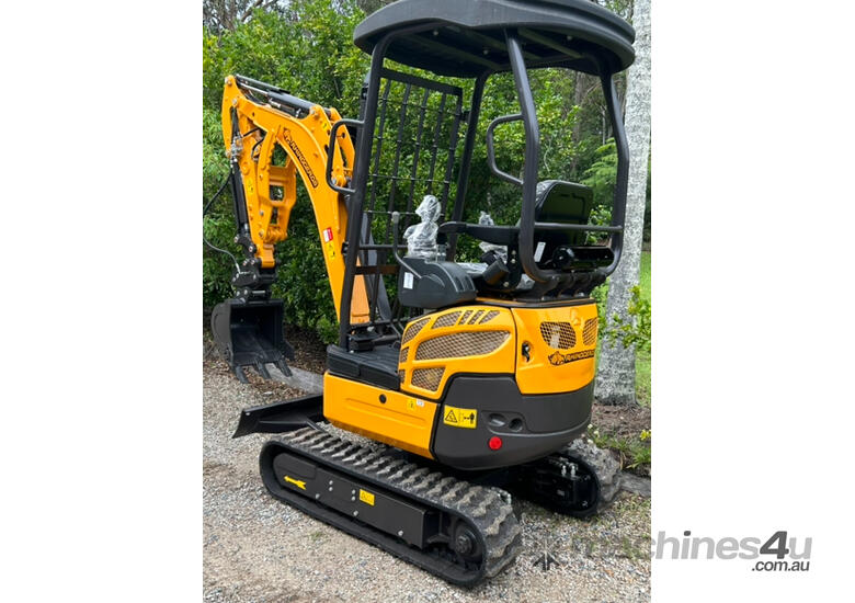 caption NEW Rhinoceros XN18L mini Excavator KUBOTA Diesel engine