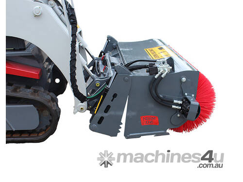 caption NORM Skid Steer 4 in1 BUCKET BROOM