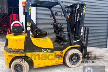 Yale 2.5 ton LPG Container mast Forklift