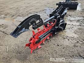 Unused Captok Trencher to suit Mini Skidsteer Loader  - picture0' - Click to enlarge
