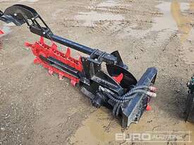 Unused Captok Trencher to suit Mini Skidsteer Loader  - picture0' - Click to enlarge