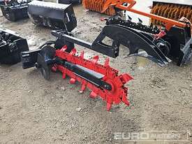 Unused Captok Trencher to suit Mini Skidsteer Loader  - picture2' - Click to enlarge