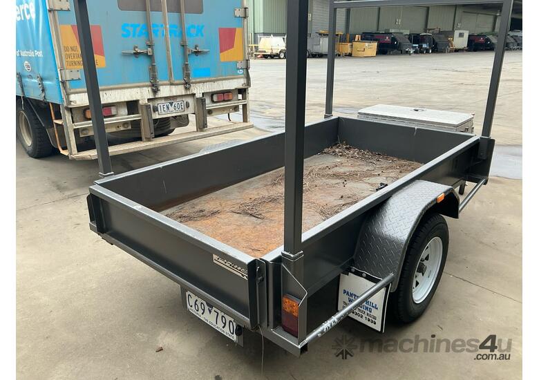 caption 2021 Panton Hill Welding SA Single Axle Box Trailer