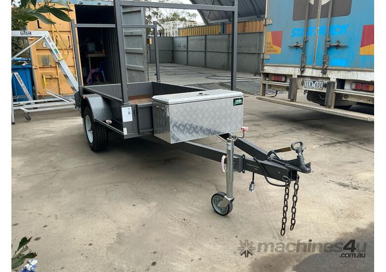 caption 2021 Panton Hill Welding SA Single Axle Box Trailer