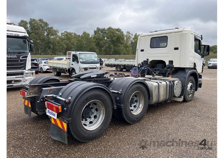 caption 2009 Scania P420 Prime Mover