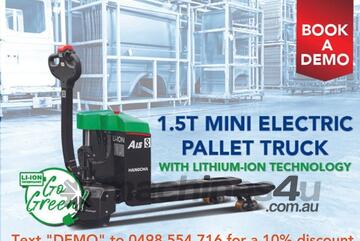 1.5T Mini Electric Pallet Truck Lithium Ion