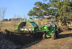 Gujer TG 201 Compost Turner for Mini Loaders