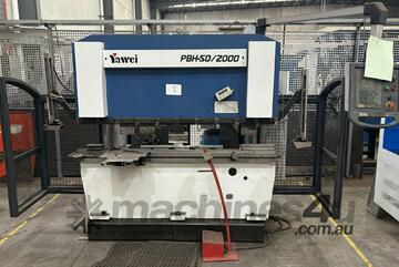 2007 Yawei PB-50/2000 NC Press Brake - Dandenong VIC
