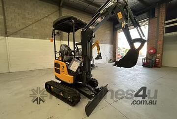 $166 per week to own a 2 Ton Excavator