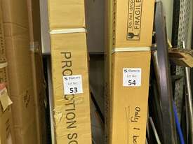 3 X Projector Screens 100-125in - picture0' - Click to enlarge