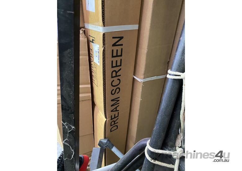 3 X Projector Screens 100-125in