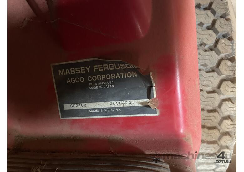 Massey Ferguson GC2400 Ride On Mower