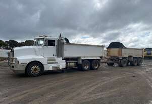 1989 Kenworth Tipper Truck & 1987 PTS Tipper Trailer Combo