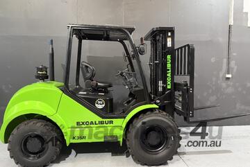 Excalibur K35R 4WD 3.5 Tonne All Terrain Forklift