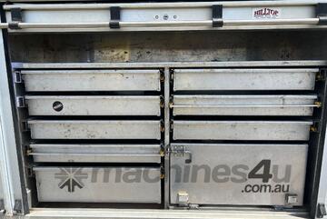 2014 Isuzu NQR 450 Long Service Body with Tipping Tray