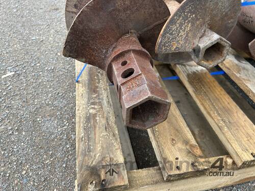 5 x Continuous Flight Augers