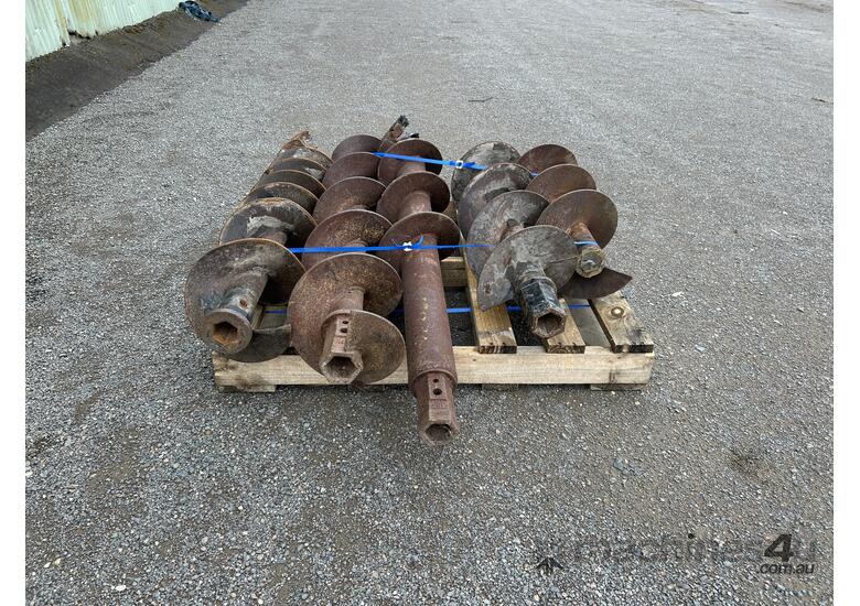 5 x Continuous Flight Augers