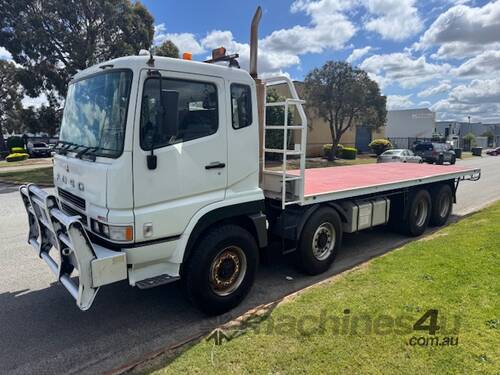 Truck Tray Truck Mitsubishi Fuso 8x4 2007 405HP 100145km 18 speed air 1CTC276 SN1804