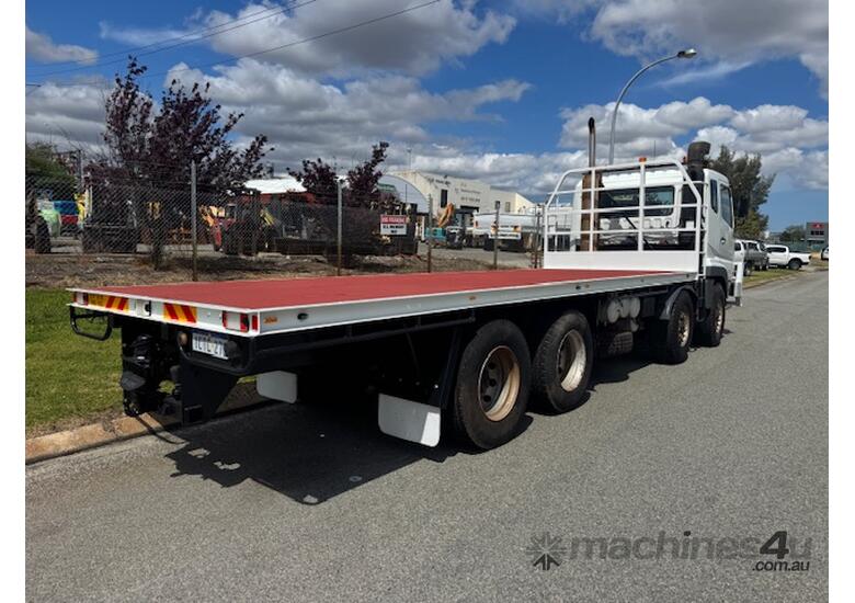 Truck Tray Truck Mitsubishi Fuso 8x4 2007 405HP 100145km 18 speed air 1CTC276 SN1804
