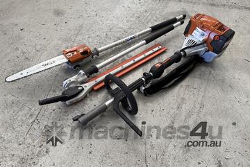 STIHL KM131R Pole Hedge Trimmer And Pole Chainsaw