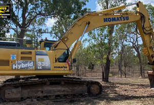2013 Komatsu HB335 Hybrid Excavator, E.M.U.S MS1150