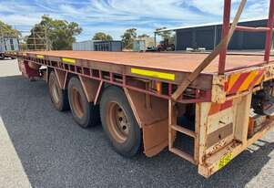 Trailer Flat Top Vawdrey 2010 10 stud 45ft Lead 1TVJ727 SN1824
