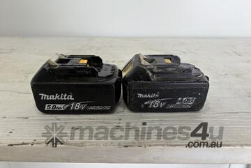 2 x Makita Batteries (Police Lost & Stolen)