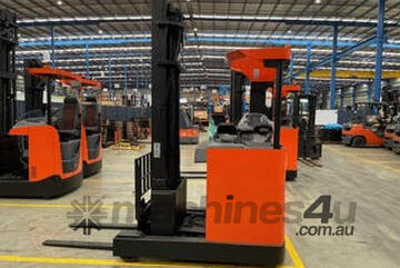 BT RRE160 Reach Truck | 6.3m Lift 2010 | New Battery | Side Shift