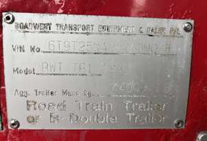 2016 Roadwest Tri 350 Tri-Axle